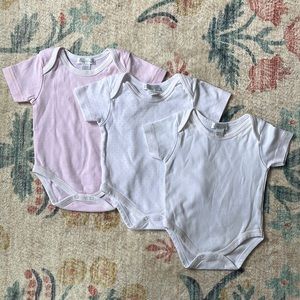 Kissy Kissy Girls' Bodysuits, 3-Pack